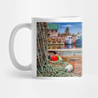 Lobster Traps Murray Harbour PEI Mug